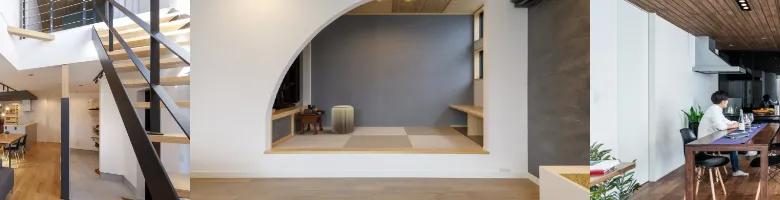 PORTA 自然素材×イタリア製建材× デザイナーズ住宅