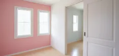 間仕切り壁で２つのお部屋に