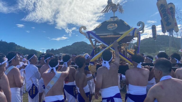 四年ぶり開催上総十二社祭