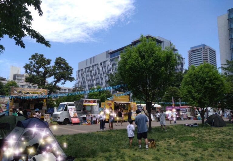 緑と美味しいものでリフレッシュ